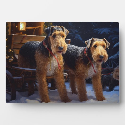 アイレデールスノースイードクリスマスデコール フォトプラーク (正面)