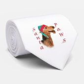 アイレデールテリアサンタポーズ ネクタイ (ロール)