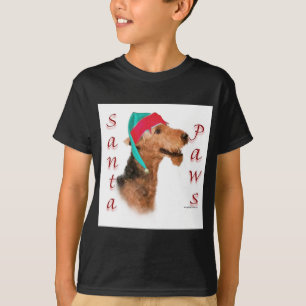 アイレデールテリアサンタポーズ Tシャツ