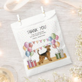 アイレデールテリアパステルカラーズ誕生日サンキューユナイテッド フェイバーバッグ (クリップ留めされた状態)