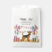 アイレデールテリアパステルカラーズ誕生日サンキューユナイテッド フェイバーバッグ (正面)