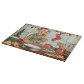 アイレデールテリアホリデーベーキング:フェスティバルクリスマス カッティングボード (角)