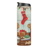 アイレデールテリアホリデーベーキング:フェスティバルクリスマス タンブラー (回転右)