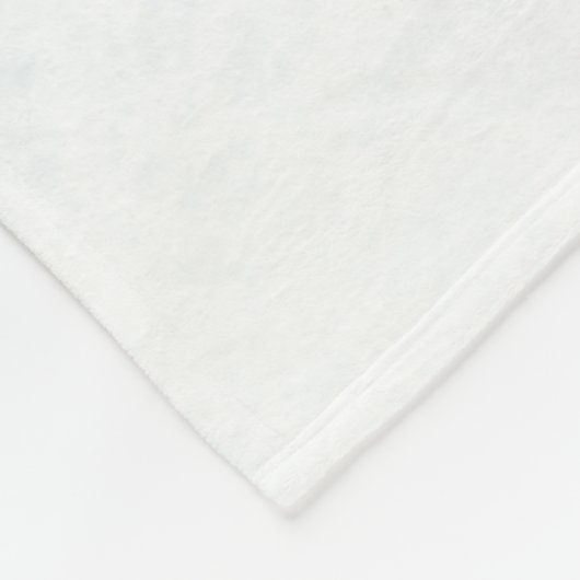 アイレデールテリアードッグスノイ冬の森と文字 フリースブランケット (角)