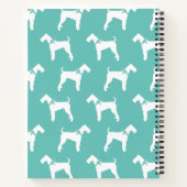 アイレデールテリアードッグパピー ノートブック (裏面)