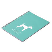 アイレデールテリアードッグパピー ノートブック (左側)