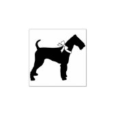 アイレデールテリアードッグパピー ラバースタンプ (インプリント)