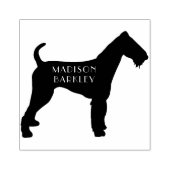 アイレデールテリアードッグパピー ラバースタンプ (インプリント)