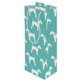 アイレデールテリアードッグパピー ワインギフトバッグ (裏面アングル)