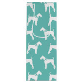 アイレデールテリアードッグパピー ワインギフトバッグ (正面)