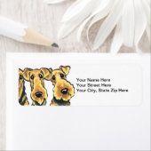 アイレデールテリア愛好家 ラベル (インサイチュ)