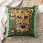 アイレデールテリア クッション (ブランケット)