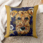 アイレデールテリア クッション (ブランケット)