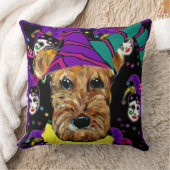 アイレデールテリア クッション (ブランケット)