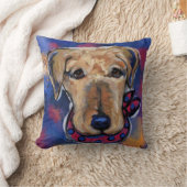 アイレデールテリア クッション (ブランケット)