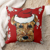 アイレデールテリア クッション (ブランケット)