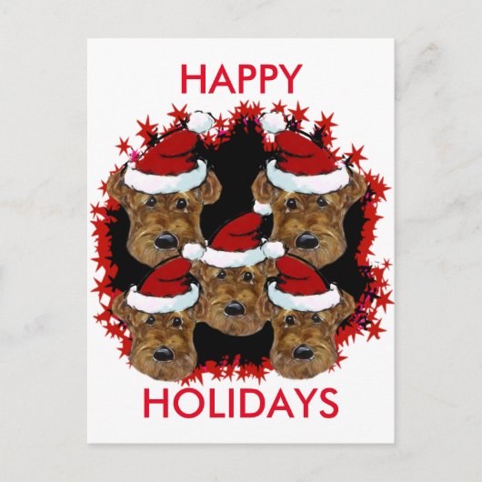 アイレデールテリア シーズンポストカード (正面)