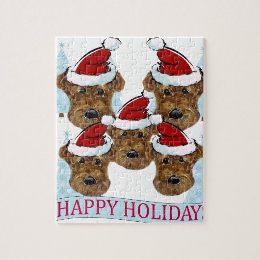 アイレデールテリア ジグソーパズル (縦)