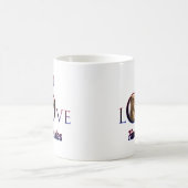 アイレデールテリアI Love コーヒーマグカップ (中央)