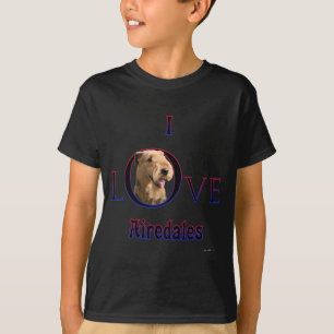 アイレデールテリアI Love Tシャツ