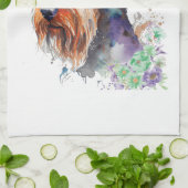 アイレデールドッグママフローラ キッチンタオル (折り畳み)