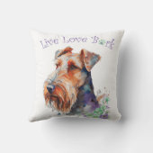 アイレデールドッグママフローラ クッション (裏面)