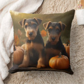 アイレデールパピーオータムデライトカボチャ クッション (ブランケット)