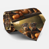 アイレデールパピーオータムデライトカボチャ ネクタイ (ロール)