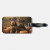 アイレデールパピーオータムデライトカボチャ ラゲッジタグ (裏面横)