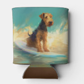 アイレデールビーチ絵画サーフィン 缶クーラー (裏面)