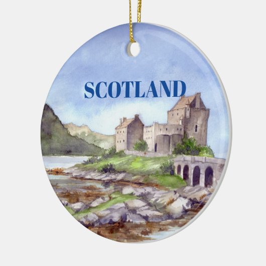 アイレンドナンキャッスルウォー絵画ターカラーズ セラミックオーナメント (左)