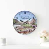 アイレンドナンキャッスルウォー絵画ターカラーズ ラージ壁時計 (ホーム)