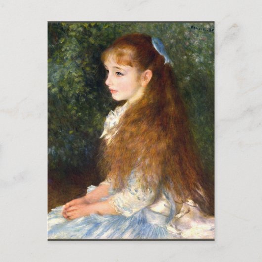 アイレーヌカヘンdアンバーズバイピエールルノアール ポストカード (正面)