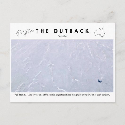 アイレ湖 – ケイティタンダソルトレイク ポストカード (正面)