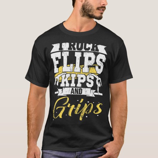 アイロックフリップKipsとグリップ体操 Tシャツ (正面)