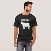 アイロニーを孕んだ牛牧場の動物名言スウェットシャツ Tシャツ (正面フル)