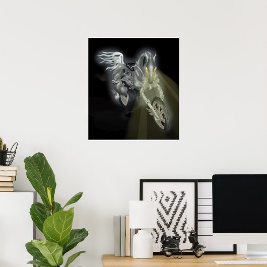 アイロニー ポスター (ホームオフィス)