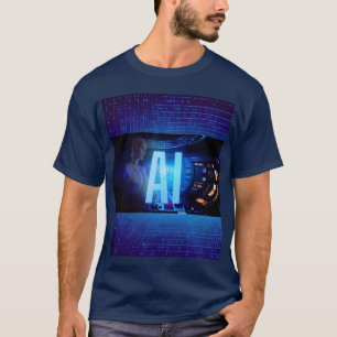 アイロボットTシャツ人工知能デザイン Tシャツ