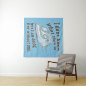 アイロンおもしろいグデザイン私はアイロン掛けを嫌う タペストリー (インサイチュ(横))