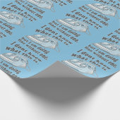 アイロンおもしろいグデザイン私はアイロン掛けを嫌う ラッピングペーパー (角)