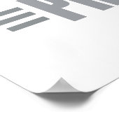 アイロンおもしろいグ ポスター (角)