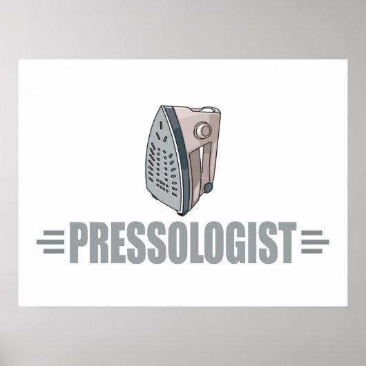 アイロンおもしろいグ ポスター (正面)