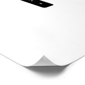 アイロンおもしろいランニングアイアンパン ポスター (角)