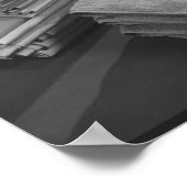 アイロンをかけたリネンとタオル ポスター (角)