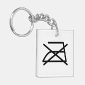 アイロンをかけるな！ キーホルダー (正面左)