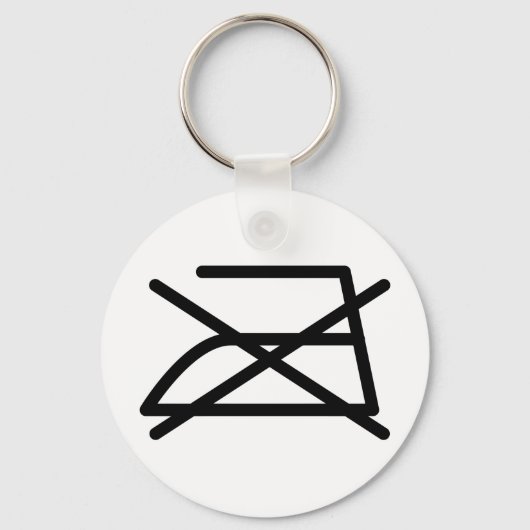 アイロンをかけるな！ キーホルダー (正面)