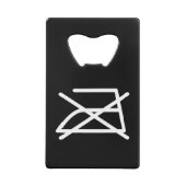 アイロンをかけるな！ クレジットカード栓抜き (裏面)