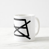 アイロンをかけるな！ コーヒーマグカップ (正面右)