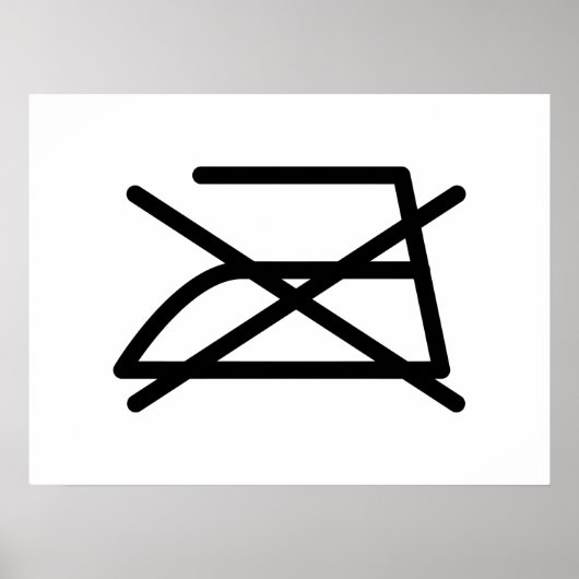 アイロンをかけるな! ポスター (正面)