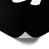 アイロンをかけるな! ポスター (角)